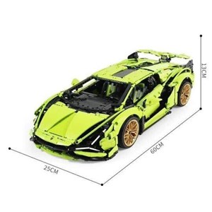 لگو تکنیک ماشین لامبورگینی سیان 3696 تکه مقیاس 1:8 مدل Technic Lamborghini Sian kk6891_اسباب بازی