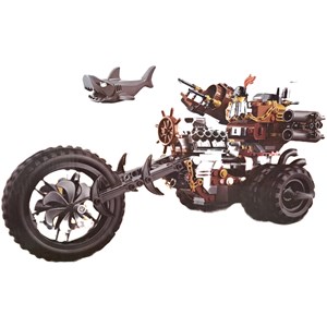 لگو کریتور موتور سنگین لپین 517 تکه مدل LEPIN MOTOR TRIKE 45011_اسباب بازی
