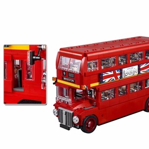 لگو کریتور اتوبوس لندن 1711 تکه مدل Lepin 71045 London Bus_اسباب بازی