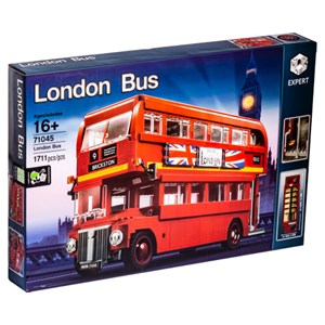 لگو کریتور اتوبوس لندن 1711 تکه مدل Lepin 71045 London Bus_اسباب بازی