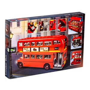 لگو کریتور اتوبوس لندن 1711 تکه مدل Lepin 71045 London Bus_اسباب بازی