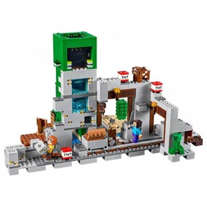 لگو ماینکرافت حمله به روستاییان 834 قطعه مدل My World Minecraft 1035_اسباب بازی