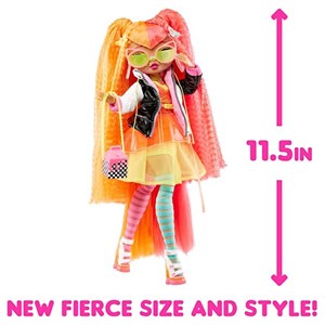 عروسک LOL Surprise سری OMG Fierce مدل MGA - LOL Surprise - OMG Fierce Neonlicious_اسباب بازی