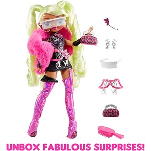 عروسک LOL Surprise سری OMG Fierce مدل MGA - LOL Surprise - OMG Fierce Lady Diva_اسباب بازی