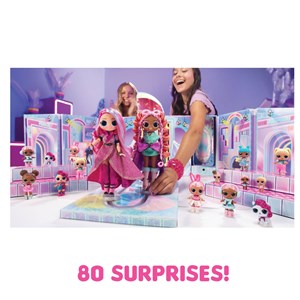 سالن فشن شو شگفت انگیز عروسک های LOL با بیش از 80 سورپرایز مدل MGA - LOL Surprise - Fashion Show - Fashion Show Mega Runway_اسباب بازی
