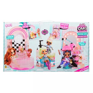 ست سالن آرایش و اسپا 5 در 1 عروسک های LOL Surprise مدل MGA - LOL Surprise - House of Surprise - Shine on Salon and Spa_اسباب بازی