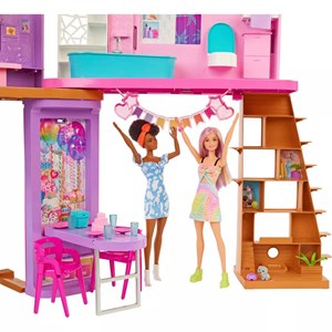 ست خانه عروسکی تعطیلات به همراه 30 اکسسوری مدل Mattel - Dolls - Barbie Vacation House Playset with 30 Pieces_اسباب بازی