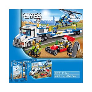 لگو سیتی تریلی پلیس 410 قطعه مدل Ciyes 20422_اسباب بازی