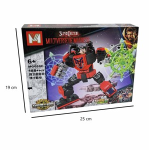لگو مارول دکتر استرنج 188 قطعه مدل SUPER DOCTER MG688C_اسباب بازی