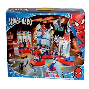 لگو مارول پایگاه اسپایدر من 507 قطعه مدل SPIDER HERO 60095_اسباب بازی