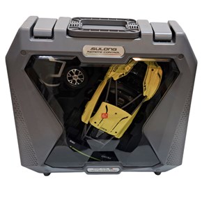 ماشین کنترلی فلزی کیف دار زرد مقیاس 1:16 مدل SULONG Remote Control Cars_اسباب بازی