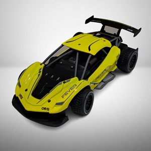 ماشین کنترلی فلزی کیف دار زرد مقیاس 1:16 مدل SULONG Remote Control Cars_اسباب بازی