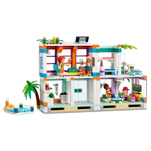 لگو فرندز خانه ساحلی 686 قطعه مدل Lego Friends - Vacation Beach House - 41709 Building Kit_اسباب بازی
