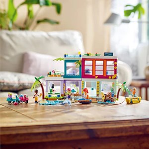 لگو فرندز خانه ساحلی 686 قطعه مدل Lego Friends - Vacation Beach House - 41709 Building Kit_اسباب بازی