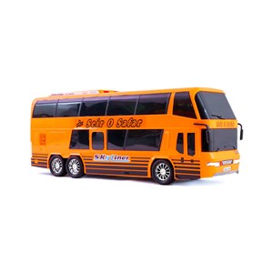 اسباب بازی اتوبوس سیر و سفر دو طبقه درج توی Dorj Toy