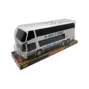 اسباب بازی اتوبوس سیر و سفر دو طبقه درج توی Dorj Toy