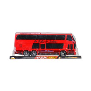 اسباب بازی اتوبوس سیر و سفر دو طبقه درج توی Dorj Toy