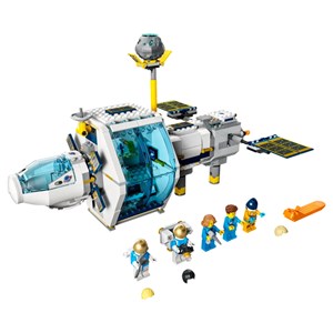 لگو سیتی ایستگاه فضایی قمری 500 قطعه مدل Lego City - Lunar Space Station - 60349 Building Kit_اسباب بازی
