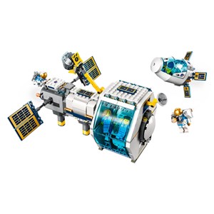 لگو سیتی ایستگاه فضایی قمری 500 قطعه مدل Lego City - Lunar Space Station - 60349 Building Kit_اسباب بازی