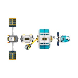 لگو سیتی ایستگاه فضایی قمری 500 قطعه مدل Lego City - Lunar Space Station - 60349 Building Kit_اسباب بازی