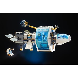 لگو سیتی ایستگاه فضایی قمری 500 قطعه مدل Lego City - Lunar Space Station - 60349 Building Kit_اسباب بازی