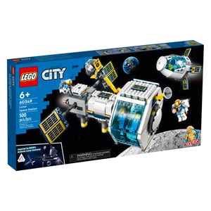 لگو سیتی ایستگاه فضایی قمری 500 قطعه مدل Lego City - Lunar Space Station - 60349 Building Kit_اسباب بازی