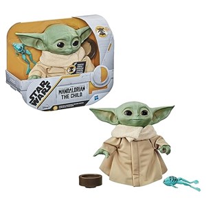 عروسک رباتیک سخنگوی بیبی یودا مدل Hasbro - Star Wars The Child Talking Plush Toy_اسباب بازی