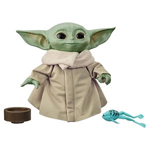 عروسک رباتیک سخنگوی بیبی یودا مدل Hasbro - Star Wars The Child Talking Plush Toy_اسباب بازی