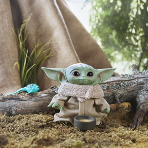 عروسک رباتیک سخنگوی بیبی یودا مدل Hasbro - Star Wars The Child Talking Plush Toy_اسباب بازی