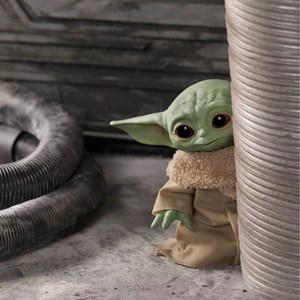 عروسک رباتیک سخنگوی بیبی یودا مدل Hasbro - Star Wars The Child Talking Plush Toy_اسباب بازی