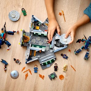 لگو مارول سفینه جاودانگان 1040 قطعه مدل Lego Marvel - Rise of the Demo - 76156 Building Kit_اسباب بازی