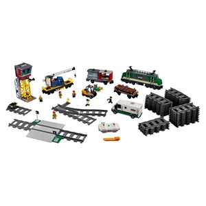 لگو سیتی قطار بازی کنترلی 1226 قطعه مدل Lego City - Cargo Train - 60198 Building Kit_اسباب بازی