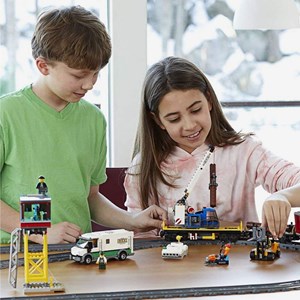 لگو سیتی قطار بازی کنترلی 1226 قطعه مدل Lego City - Cargo Train - 60198 Building Kit_اسباب بازی