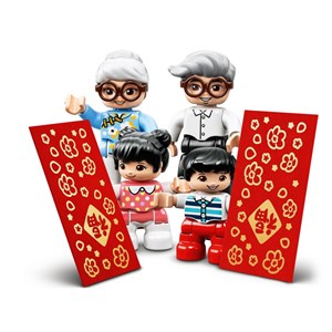 لگو دوپلو 2 در 1 لحظات شاد دوران کودکی 227 قطعه مدل Lego Duplo - Happy Childhood Moments - 10943 Building Kit_اسباب بازی