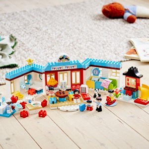 لگو دوپلو 2 در 1 لحظات شاد دوران کودکی 227 قطعه مدل Lego Duplo - Happy Childhood Moments - 10943 Building Kit_اسباب بازی