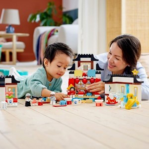 لگو دوپلو 2 در 1 لحظات شاد دوران کودکی 227 قطعه مدل Lego Duplo - Happy Childhood Moments - 10943 Building Kit_اسباب بازی