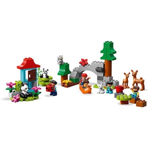 لگو دوپلو دنیای حیوانات 121 قطعه مدل Lego - Duplo - World Animals - 10907 Building Kit_اسباب بازی