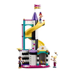 لگو فرندز سرسره و چرخ و فلک جادویی 545 قطعه مدل Lego Friends - Magical Ferris Wheel and Slide - 41689 Building Kit_اسباب بازی