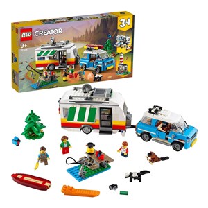 لگو کریتور 3 در 1 کاروان خانوادگی 766 قطعه مدل Lego Creator - 3in1 Caravan Family - 31108 building Kit_اسباب بازی