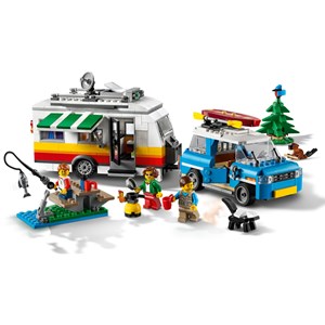 لگو کریتور 3 در 1 کاروان خانوادگی 766 قطعه مدل Lego Creator - 3in1 Caravan Family - 31108 building Kit_اسباب بازی