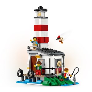 لگو کریتور 3 در 1 کاروان خانوادگی 766 قطعه مدل Lego Creator - 3in1 Caravan Family - 31108 building Kit_اسباب بازی