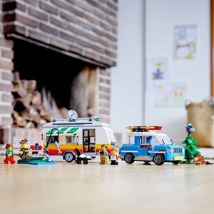 لگو کریتور 3 در 1 کاروان خانوادگی 766 قطعه مدل Lego Creator - 3in1 Caravan Family - 31108 building Kit_اسباب بازی