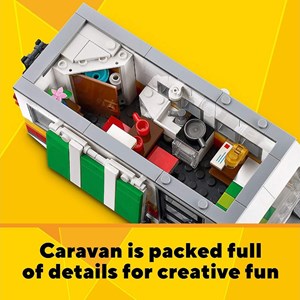 لگو کریتور 3 در 1 کاروان خانوادگی 766 قطعه مدل Lego Creator - 3in1 Caravan Family - 31108 building Kit_اسباب بازی