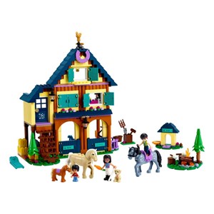 لگو فرندز مرکز اسب سواری جنگلی 511 قطعه مدل Lego Friends - Forest Horseback Riding Center - 41683 Building Kit_اسباب بازی