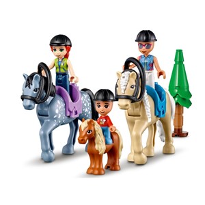 لگو فرندز مرکز اسب سواری جنگلی 511 قطعه مدل Lego Friends - Forest Horseback Riding Center - 41683 Building Kit_اسباب بازی