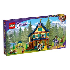 لگو فرندز مرکز اسب سواری جنگلی 511 قطعه مدل Lego Friends - Forest Horseback Riding Center - 41683 Building Kit_اسباب بازی