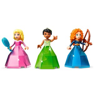 لگو دیزنی خانه های پرنسس های دیزنی 558 قطعه مدل Lego Disney - Aurora, Merida and Tiana’s Enchanted Creations - 43203 Building Kit_اسباب بازی
