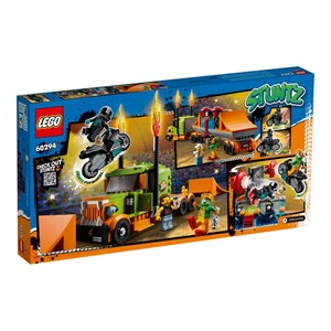 لگو سیتی کامیون نمایشی و بلدکاری 420 قطعه مدل Lego City - Stunt Show Truck - 60294 Building Kit_اسباب بازی