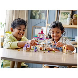 لگو دیزنی اسطبل سلطنتی پرنسس بل و پرنسس راپونزل 239 قطعه مدل Lego Disney - Belle and Rapunzel's Royal Stables - 43195 Building Kit_اسباب بازی