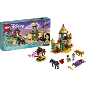 لگو دیزنی ماجراجویی با مولان و جاسمین 176 قطعه مدل Lego Disney - Jasmine and Mulan’s Adventure - 43208 Building Kit_اسباب بازی